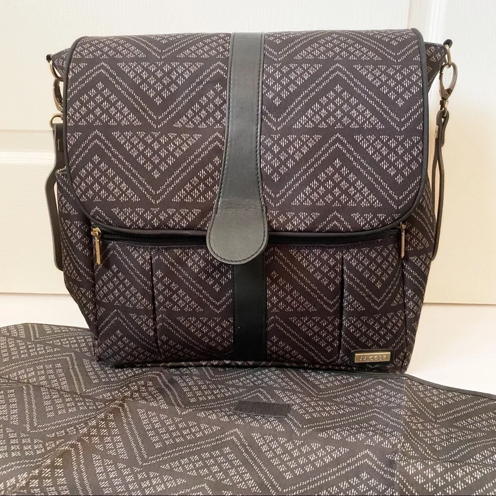JJ Cole Backpack Diaper Bag With No Slip Grips - Picture 2 of 11